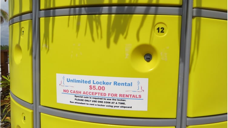 Lockers for rent