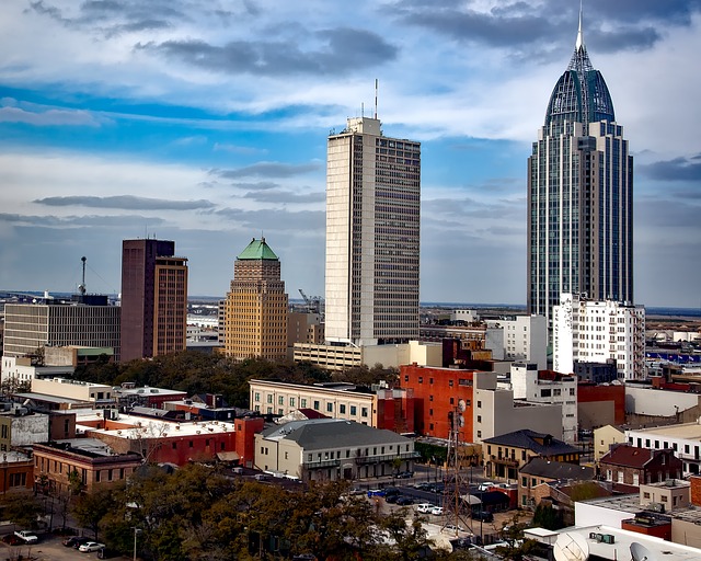 Mobile alamaba skyline