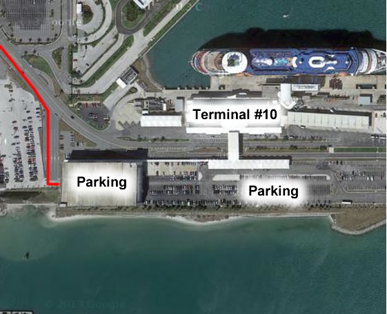 Port Canaveral terminal 10